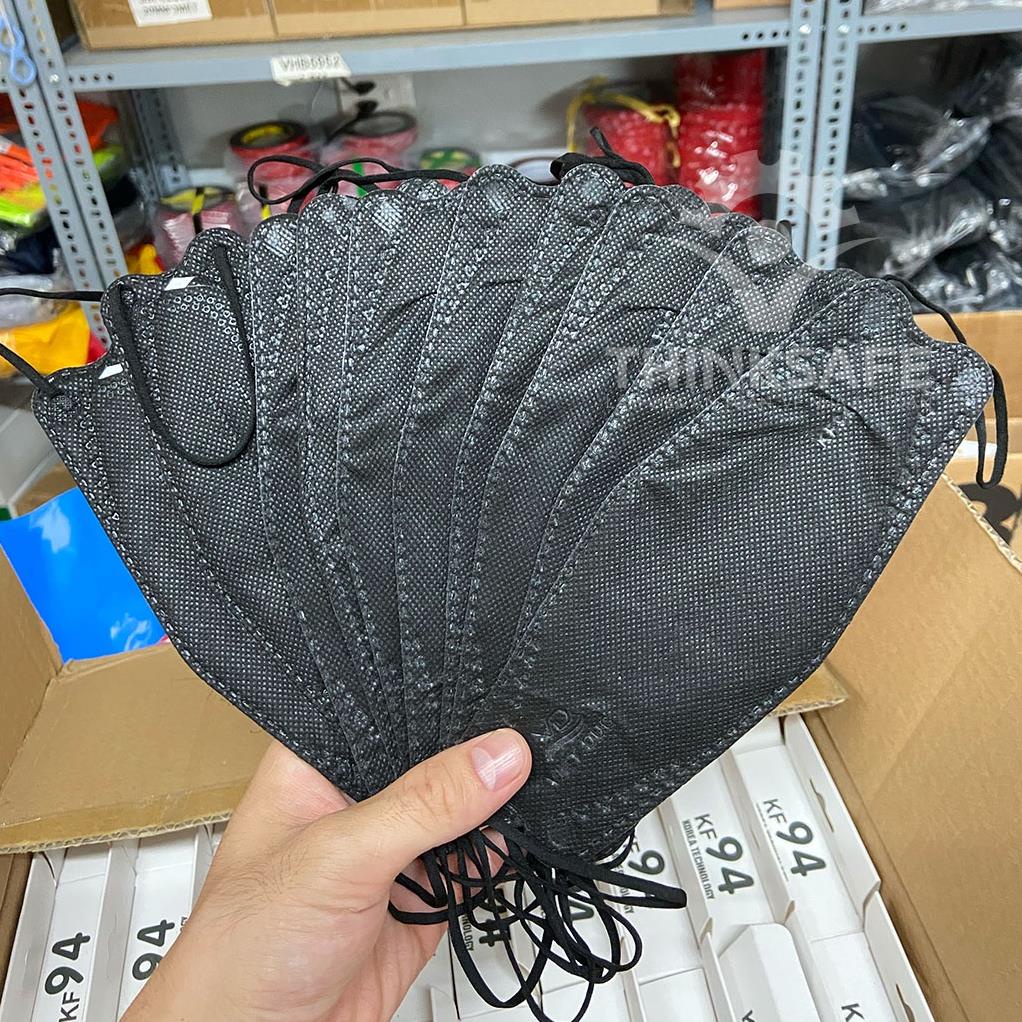 Khẩu trang KF94 chính hãng Việt Đức, công nghệ Hàn Quốc chống bụi kháng khuẩn 4 Lớp [Hộp 10 cái] , 3 màu
