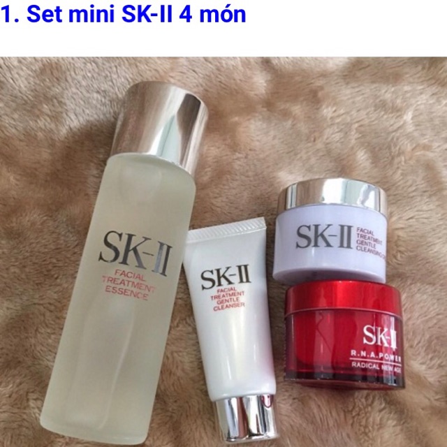 (Hàng order) bộ sản phẩm SK-II mini dưỡng trắng da/ chống lão hoá