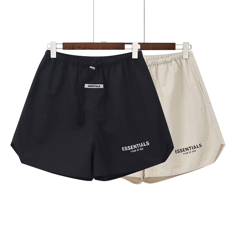 FEAR OF GOD Reflective double-layer design wide-leg nylon sweatpants