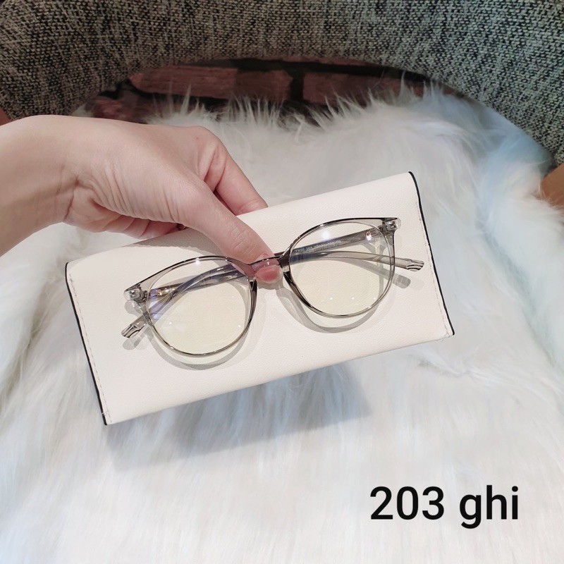 Gọng kính cận tròn nhựa dẻo 203 - Tiệm Kính Candy | BigBuy360 - bigbuy360.vn