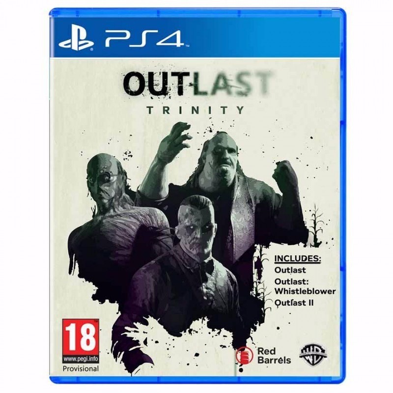 Đĩa Game PS4: Mới (Nguyên seal) | Outlast Trinity