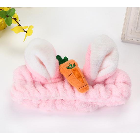 Băng đô tai thỏ carrot xinh xắn cho bạn gái