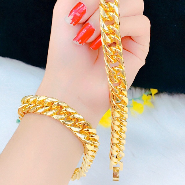 Lắc tay nam màu 18 cao cấp