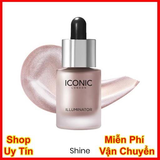 Nhũ Bắt Sáng Pha Nền ICONIC Tạo Độ Bóng Cho Da ánh vàng