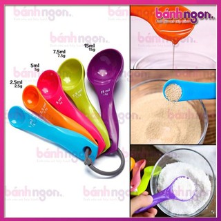 Bộ 5 thìa muỗng đo lường