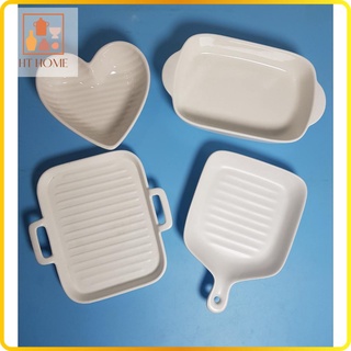 🍃GIÁ RẺ🍃Set đĩa 4 món đơn sắc hình dạng độc đáo