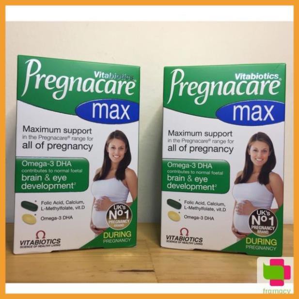 [Hiệu Quả 100%] Vitamin tổng hợp Bà Bầu Pregnacare Max giúp bầu khỏe, không thiếu máu, đỡ nghén – Pregnacar >>> top1shop >>> shopee.vn 🛒🛍🛒