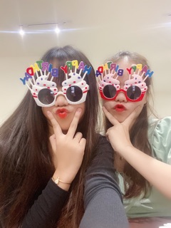 Mắt kính cute sống ảo dễ thương