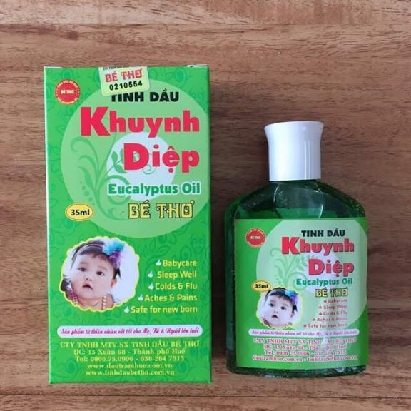 Tinh dầu khuynh diệp Bé Thơ chính hãng 35ml