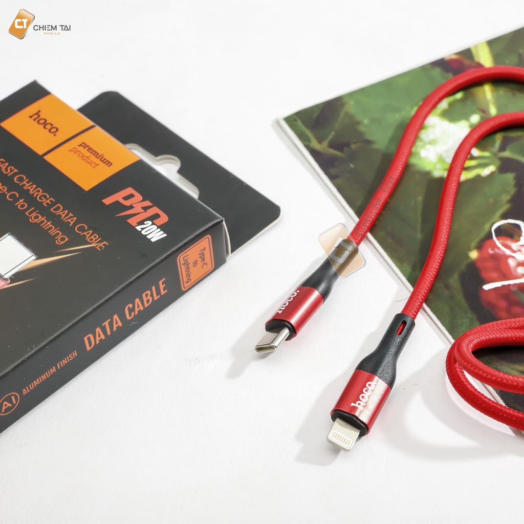 Cáp sạc nhanh PD 20W Type-C to Lighning Hoco X2 Max 1m