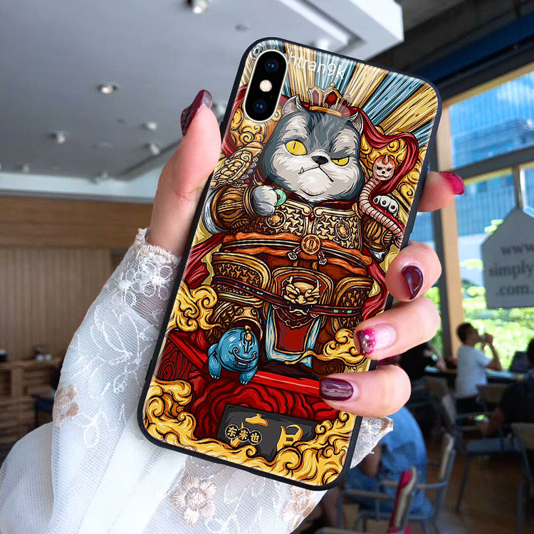 Ốp Độc In Hình China Illustrator RETAILSY Cho Iphone 6 S Plus 7 8 Plus Xr X S Max 11 11 Pro Max 12 Mini 12 Pro Max