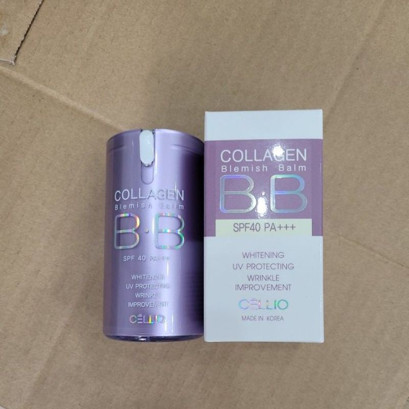 Kem nền CELLIO Collagen BB SPF 40 PA+++