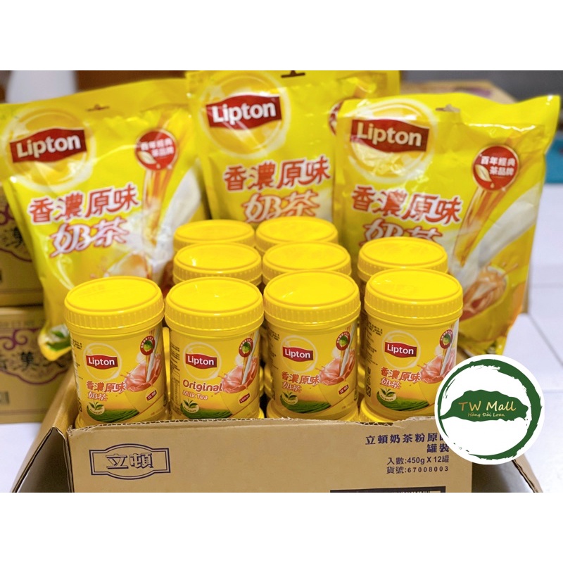 TRÀ SỮA TRUYỀN THỐNG L.IPTON ĐÀI LOAN - PHIÊN BẢN TÚI (20G x 20 GÓI) - TW MALL