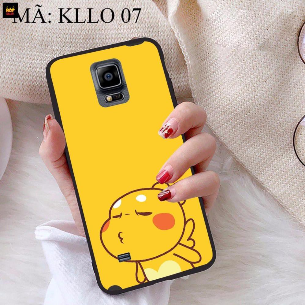 Ốp lưng Samsung Note 4 viền dẻo TPU BST Khủng Long Lai Ong chất