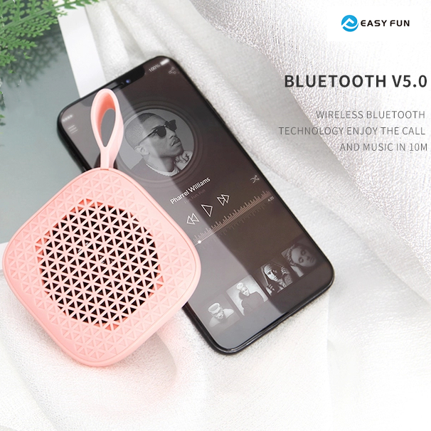 Loa Bluetooth không dây V5.0,nhỏ Loa treo tường không dây Loa ngoài trời Âm thanh trầm bổng Loa ngoài USB Thẻ SD