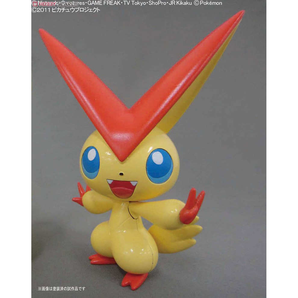 Bandai Pokemon Victini Pokepla Figure Rise Standard Mô Hình Nhựa Đồ Chơi Lắp Ráp Anime Nhật