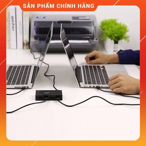 Bộ chia sẻ dữ liệu 4 máy tính dùng chung 1 máy in UGREEN 30346 dailyphukien