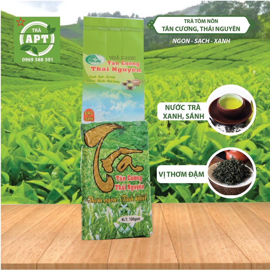 Trà Nõn Tân Cương 200Gr Loại Đặc Biệt, Nước Xanh Hậu Ngon, Hương Vị Tự Nhiên