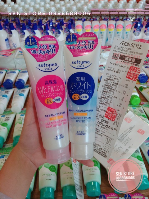 (BILL SIÊU THỊ) SỮA RỬA MẶT KOSE SOFTYMO CLEASING WASH | BigBuy360 - bigbuy360.vn