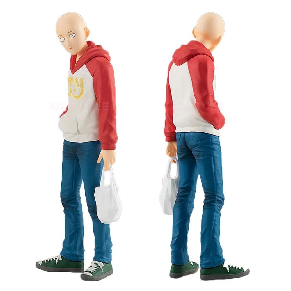 Mô Hình Nhân Vật Saitama Trong One Punch Man Bằng PVC 18CM Để Bàn Trang Trí