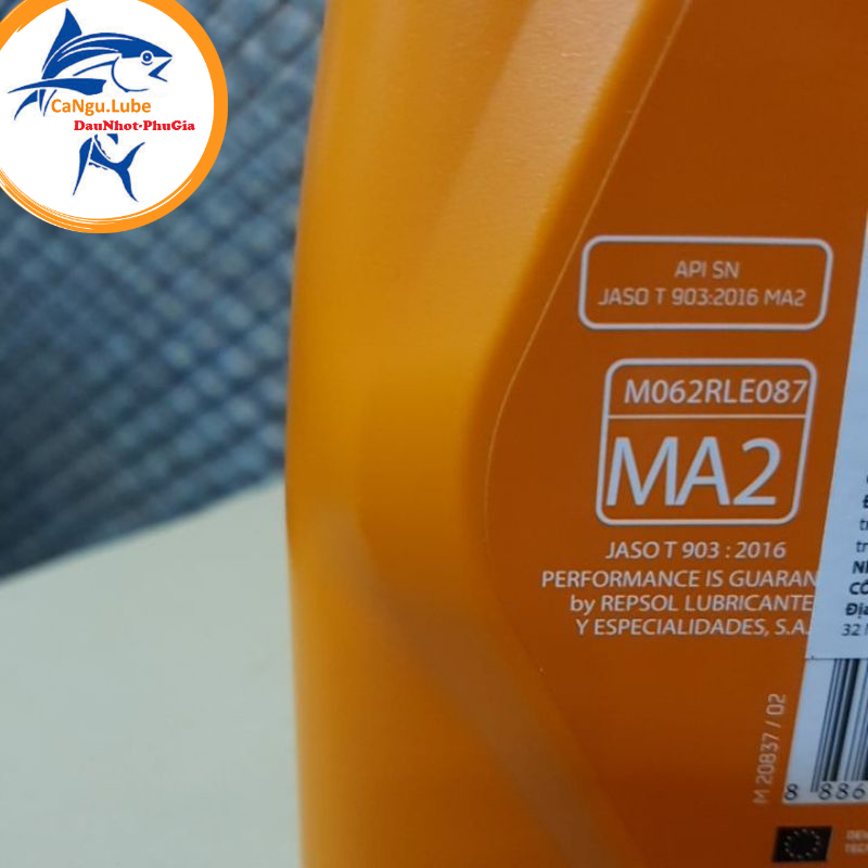 Nhớt cao cấp  Repsol Sintetico 10W40 Fully Synthetic - Xe số và Côn Tay