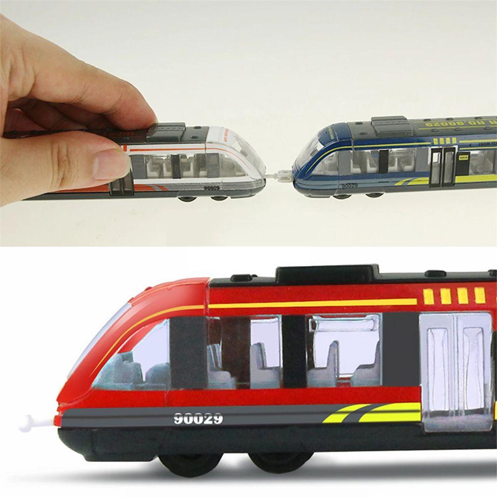 Mô Hình Tàu Lửa Metro Bằng Hợp Kim Dùng Làm Quà Tặng Độc Đáo