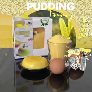 Set làm pudding trứng trân châu đen BẾP TINH GỌN nguyên liệu làm pudding dạng bột trứng cao cấp