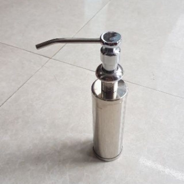 (XẢ KHO)Bình Đựng Nước Rửa Chén Gắn Vào Chậu Inox SUS304 - Bình Xà Bông