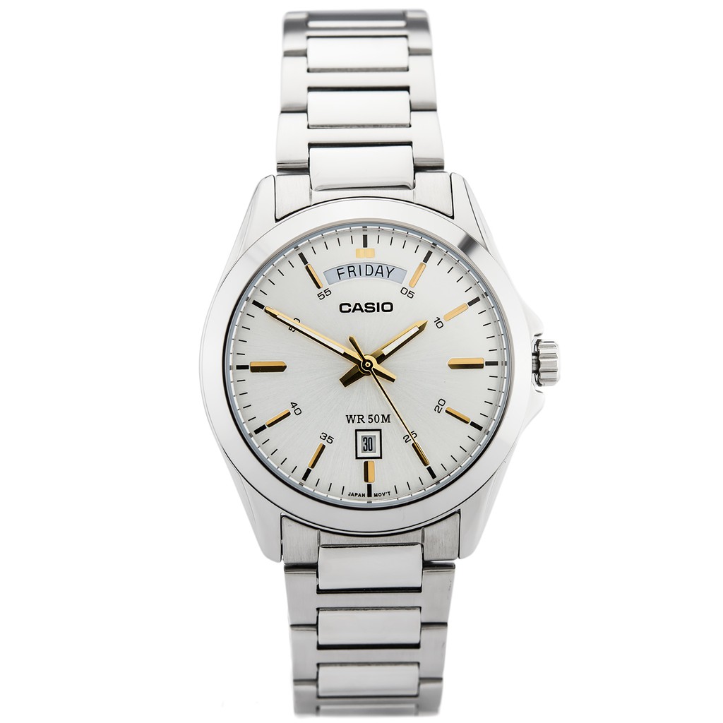 Đồng hồ nam dây kim loại Casio Standard chính hãng Anh Khuê MTP-1370D-7A2VDF (39mm)