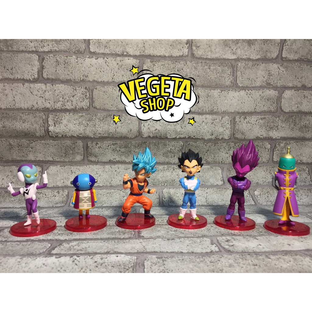 Mô hình Dragon ball Super - 18 mẫu WCF tự chọn - Goku Gohan Trunks Vegeta Zamasu Rose Black Zeno Vegeto Mai - Cao 8cm