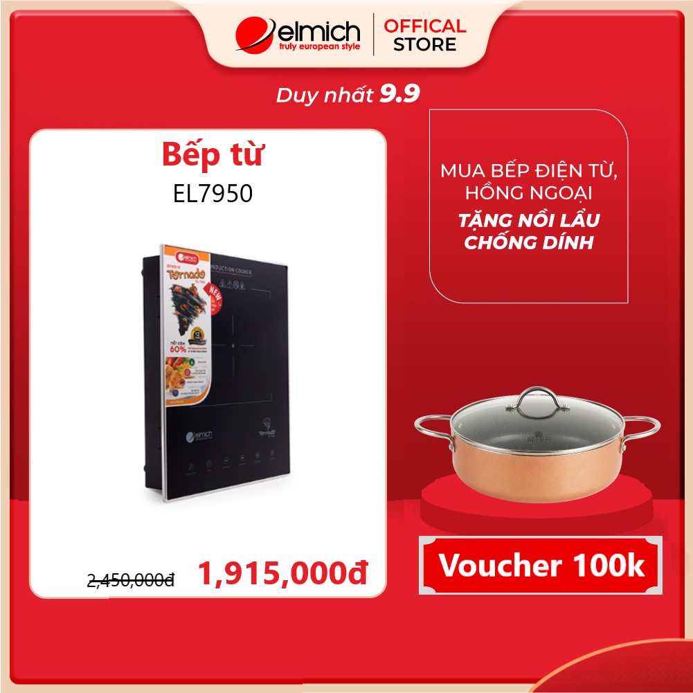 Bếp điện từ cao cấp Elmich ICE-7950