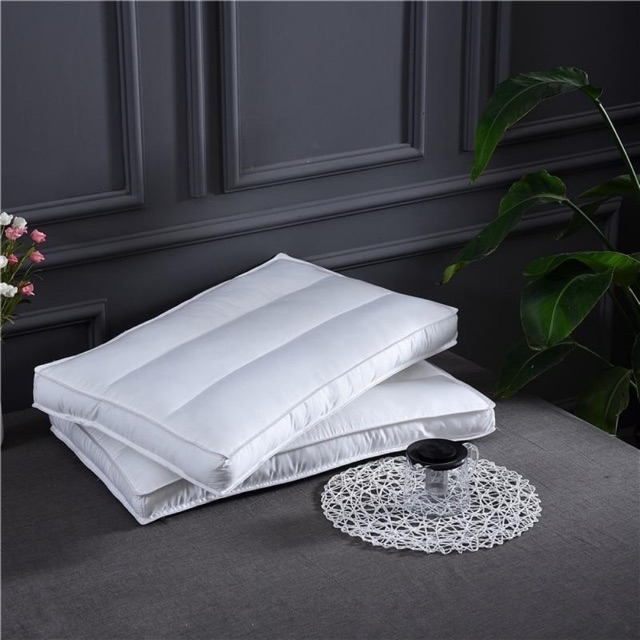 QA820 Ruột gối cao cấp xơ bông ball polyester Vỏ cotton mềm mại thoáng khí hàng nhập