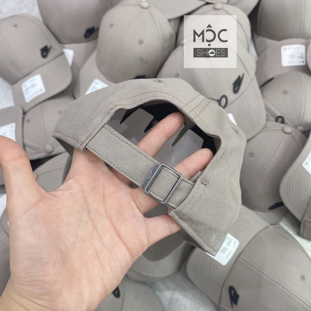 [CHÍNH HÃNG] Mũ/Nón Lưỡi Trai N.I.K.E Heritage 86 MÀU Be Xám Legacy91 - Authentic 100%