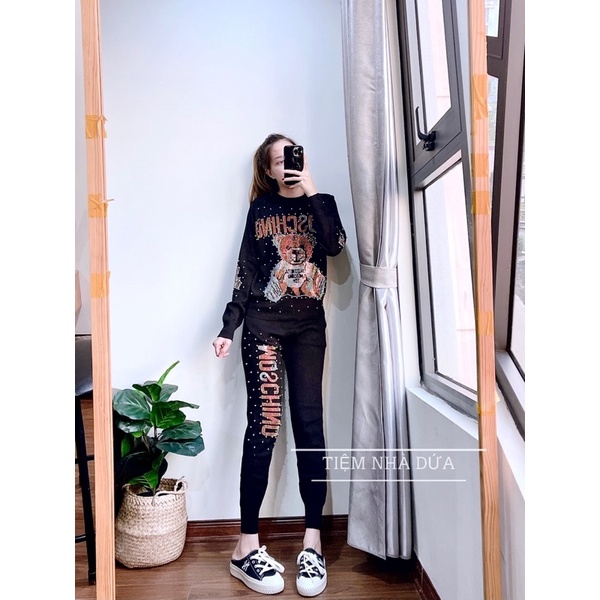 SET LEN GẤU MOS ĐÁ