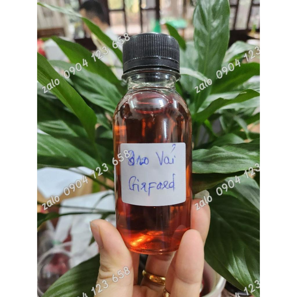 120ml siro Giffard vải - Sirô vị VẢI Giffard Litchi - hàng pháp - dùng test món