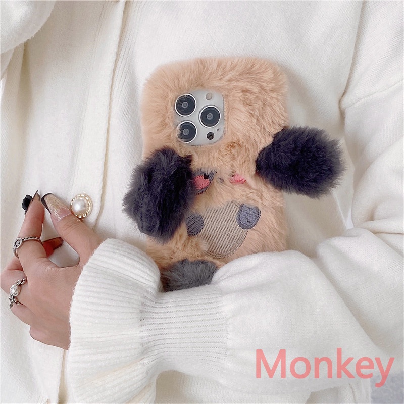 Hoạt Hình Ốp Điện Thoại Hình Chú Chó Tai Bông Cho xiaomi x4 m4 11i 12 11 lite redmi 10c 9t note 11 pro 11s mi 11t