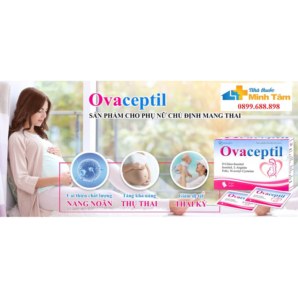 Ovaceptil - Thực phẩm bảo vệ sức khỏe dành cho nữ giới