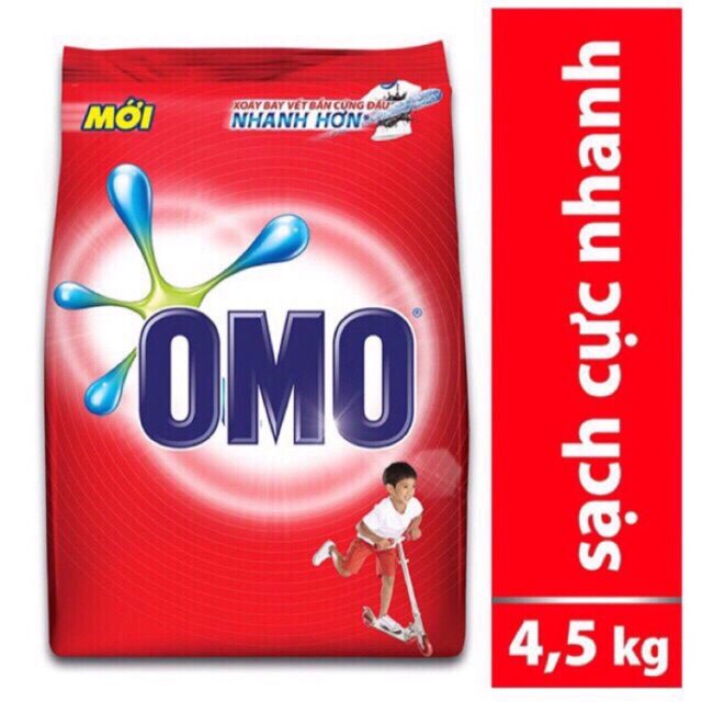Bột giặt Tay Omo 4,5 kg