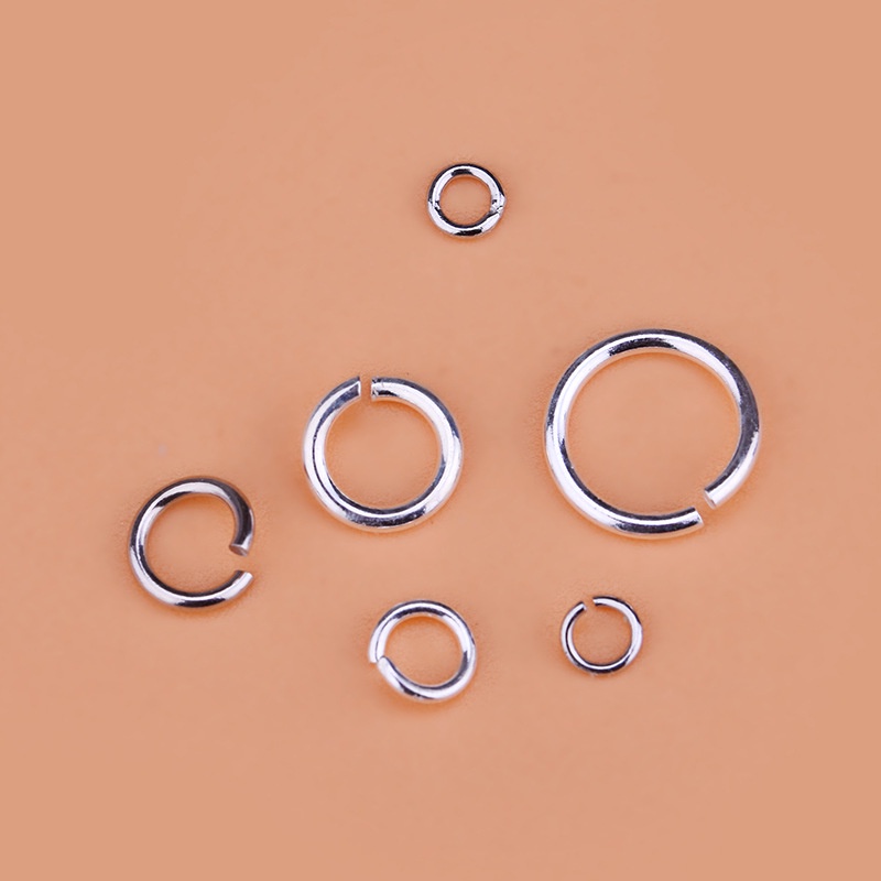 █diy゜ S925 Bạc●Set 10 Phụ Kiện Mở Vòng Tay/Dây Chuyền Bằng Bạc S925 Cao Cấp