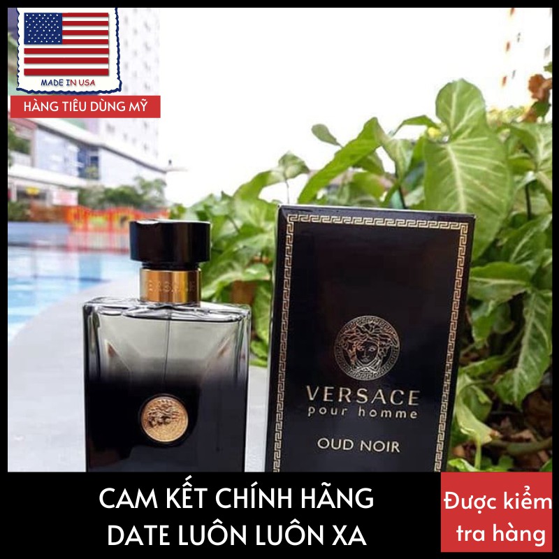 Nước hoa nam Versace Pour Homme Oud Noir 100ml EDP Ý