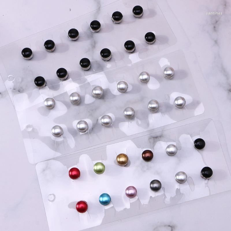 Bộ 12 Kẹp Khăn Choàng Hijab Bằng Kim Loại Mạ Nam Châm