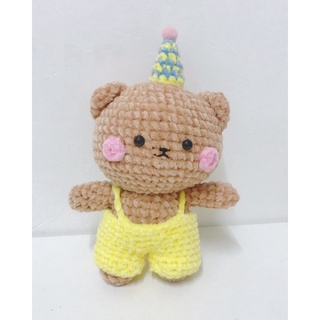 Thú bông bằng len nhung handmade