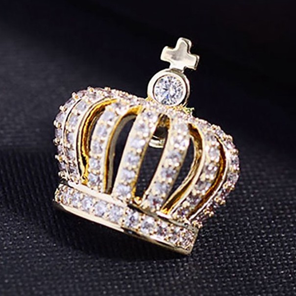 Pin Cài áo Kya Jewel vương miện xinh xắn