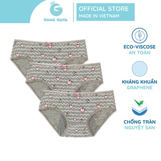 Quần lót kinh nguyệt chống tràn nguyệt san kháng khuẩn bé gái Good Girls Luna