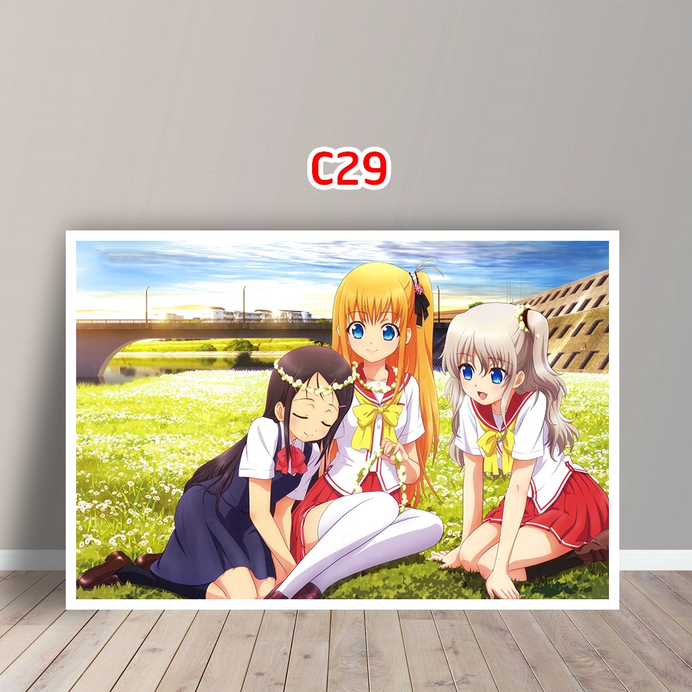 Tấm Postcard Cao Cấp Anime Charlotte