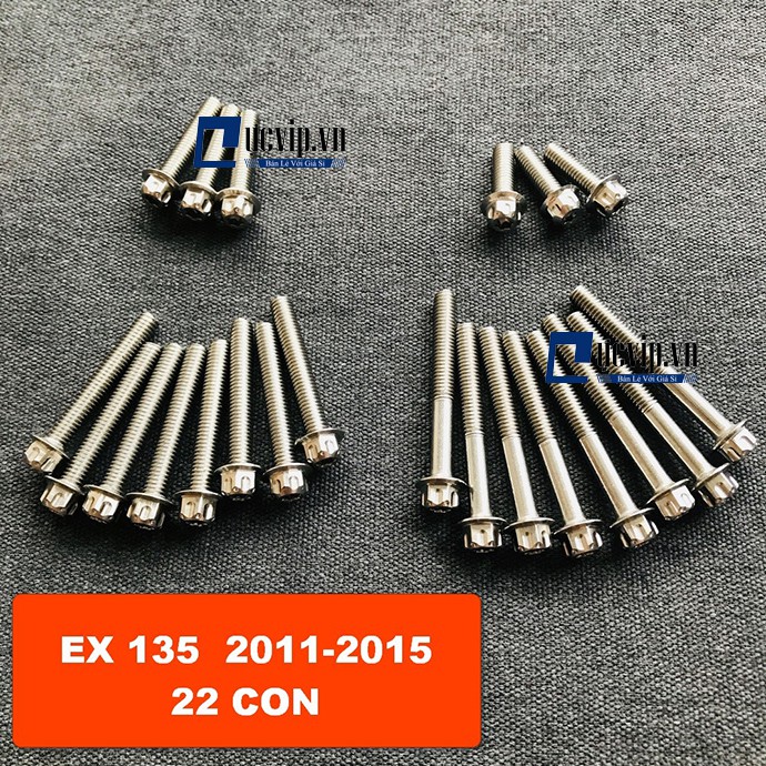 Exciter 135 - Bộ Ốc Máy Salaya Dành Cho Exciter 135