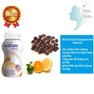 Sữa Forticare Cappuccino Nutricia 125ml (Lốc 4 Chai)