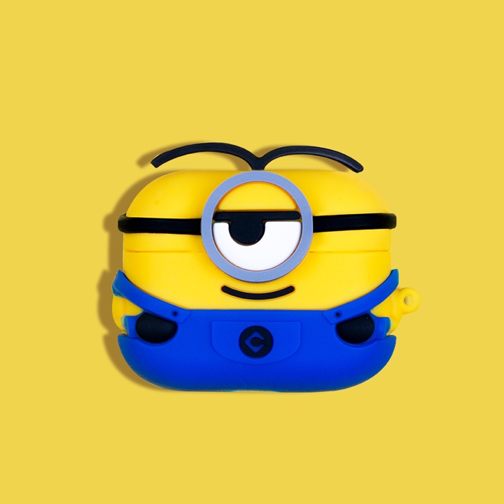 Case Airpods 1/2/3/Pro hình Minion, Ốp Airpods ngộ nghĩnh - Mã TZAP367
