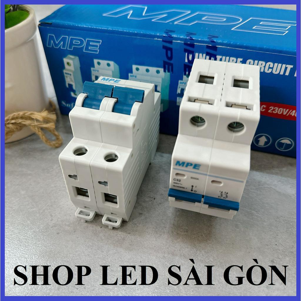 CẦU DAO TỰ ĐỘNG 2 CỰC MCB 2P MPE