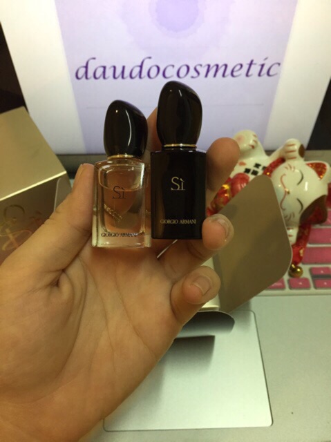 [Mã 1512FMCGSALE1 giảm 10% đơn 250K] [mini] Nước hoa Giorgio Armani Sì EDP - EDT - INTENSE 7ml | BigBuy360 - bigbuy360.vn